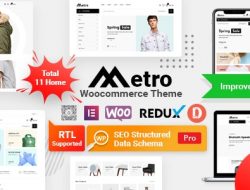 Metro – Minimal WooCommerce WordPress Theme v2.1