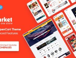 eMarket — Multipurpose MarketPlace OpenCart 3 Theme (35+ Homepages & Mobile Layouts Included) v1.3.5