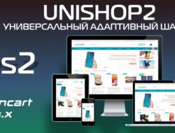 UniShop2 универсальный адаптивный шаблон v2.7.0.0 VIP