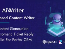 Perfex AiWriter — генератор контента и модуль автоматического ответа на запросы