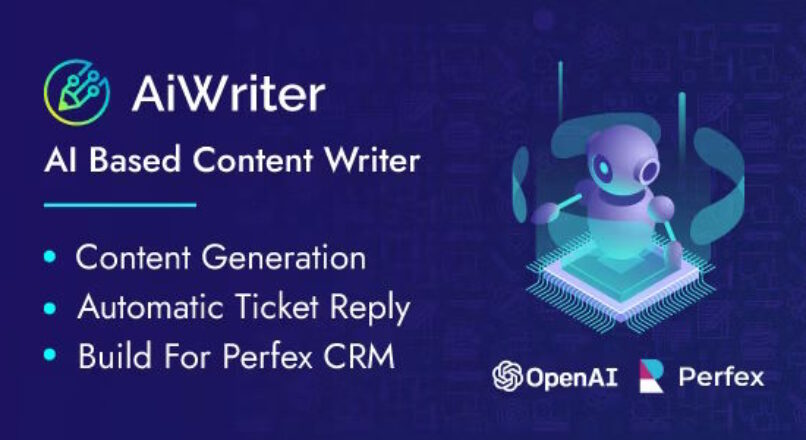 Perfex AiWriter — генератор контента и модуль автоматического ответа на запросы