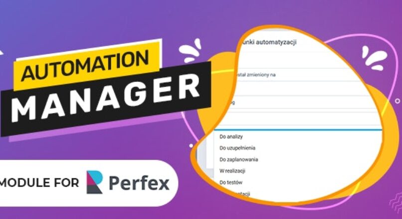 Менеджер автоматизации для Perfex CRM v1.1.0
