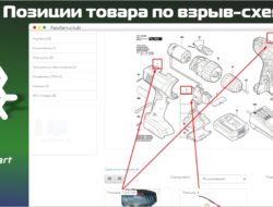 Позиции товара по взрыв-схеме