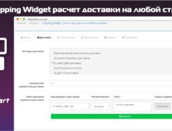Shipping Widget расчет доставки на любой странице v4.4.2 KEY
