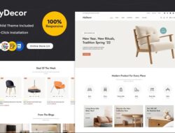 MyDecor — Мебель, интерьер, искусство и ремесла Shopify Theme + QuickStart