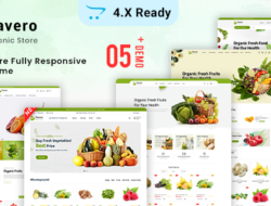 Flavero v2.0.7 — Organic Food OpenCart Store
