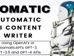 Aiomatic — Automatic AI Content Writer & Editor, GPT-3 & GPT-4, ChatGPT ChatBot & AI Toolkit v1.7.0