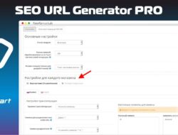 SEO URL Generator PRO для OpenCart 2x & 3.x v3.5.6 KEY