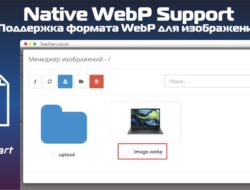 Native WebP Support — Поддержка формата WebP для изображений v1.0.0