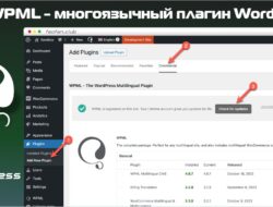 WPML — многоязычный плагин WordPress v4.7.3 VIP