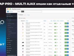 OAP PRO — MULTI AJAX опции как отдельные товары с автоматической связкой 2.0.3.2 VIP
